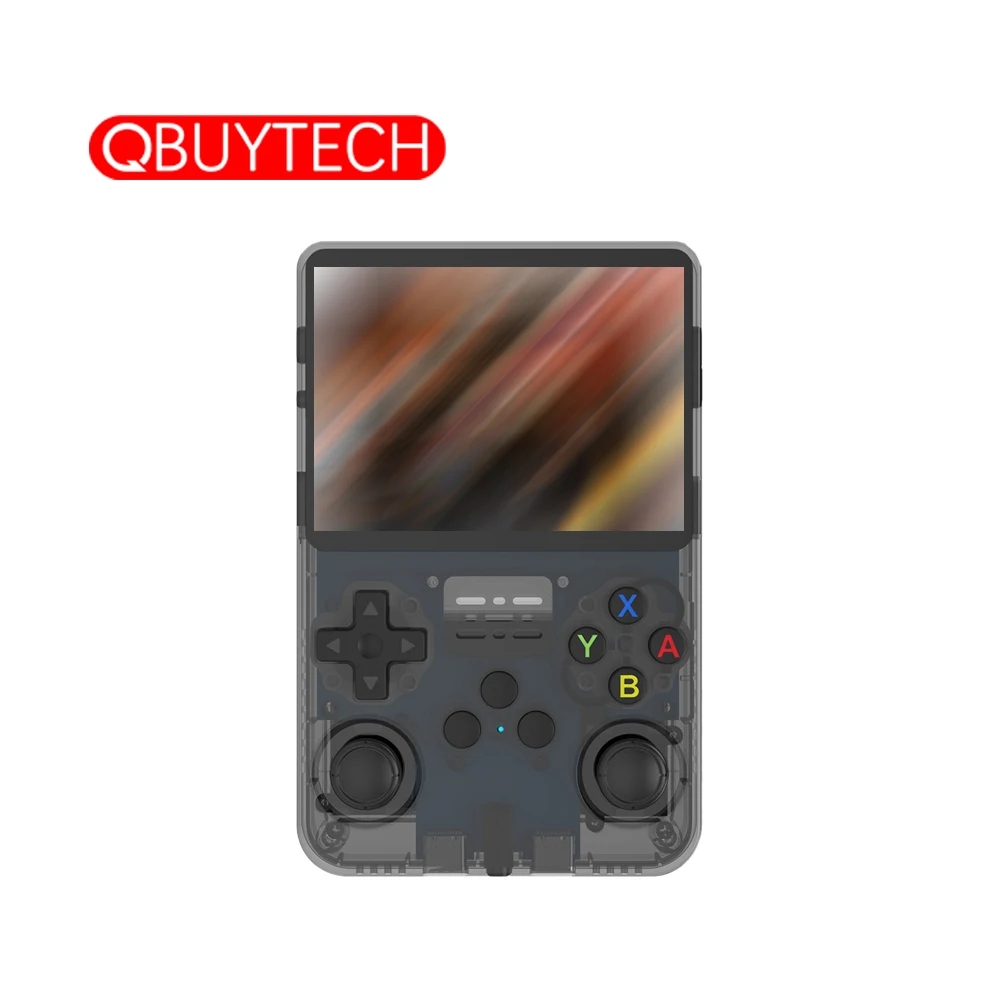R36S 3.5 Inch IPS Retro Handheld Game Console with 64GB Storage Video Players Linux System 3200mah with 15000 Games Support PSP